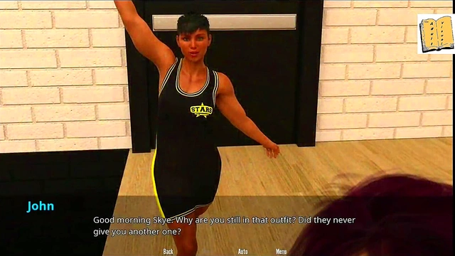 Katie’s Office Seduction – Teen With Big Tits & Ass Sucks Big CockErotic Visual Novel Scene