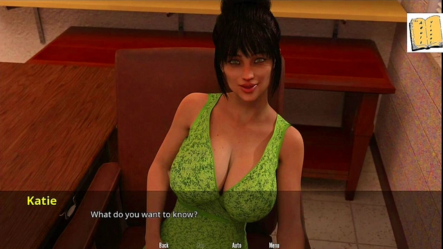 Katie’s Office Seduction – Teen With Big Tits & Ass Sucks Big CockErotic Visual Novel Scene