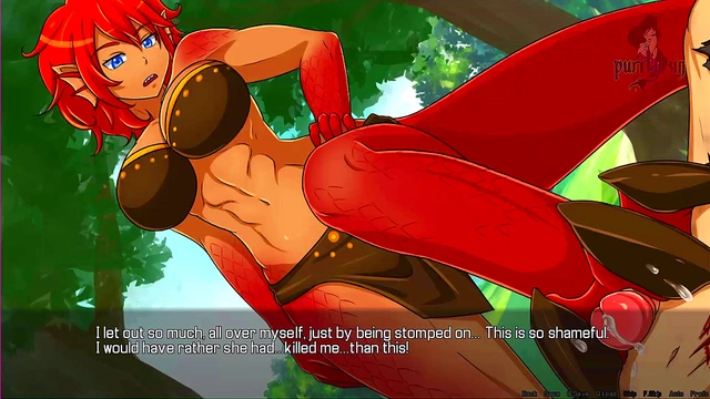 Horny Mistress Gives FootJob & Insults Slave for Quest-Failed Orgasm