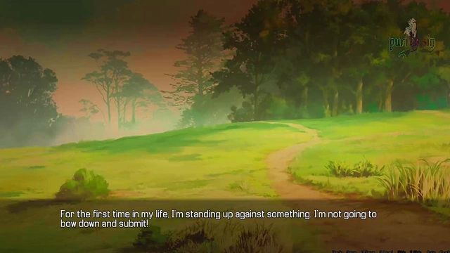 Redhead Muscle Woman Dominates New Anime Girl In Quest Failed Fantasy Scene