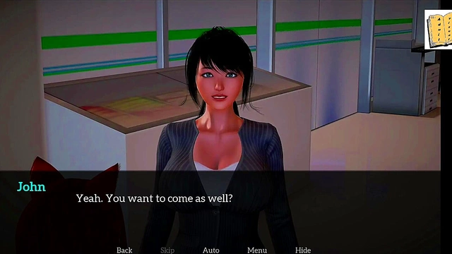 Amateur 3D Hentai Couple Enjoy Intimate Moments In Erotic Visual Novel Game Playthrough