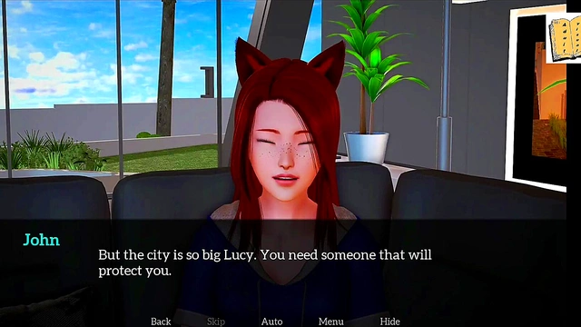 Amateur 3D Hentai Couple Enjoy Intimate Moments In Erotic Visual Novel Game Playthrough