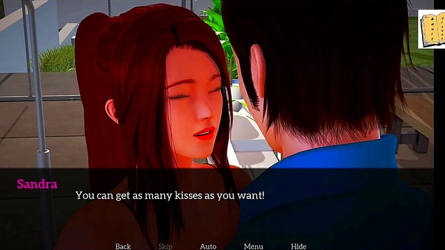 Amateur 3D Hentai Couple Enjoy Intimate Moments In Erotic Visual Novel Game Playthrough