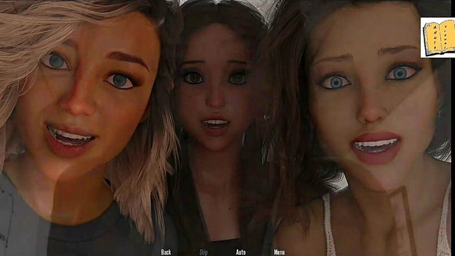 John Proves His Strength by Pleasing Three Sexy Girls in WVM 3D Anime Adventure