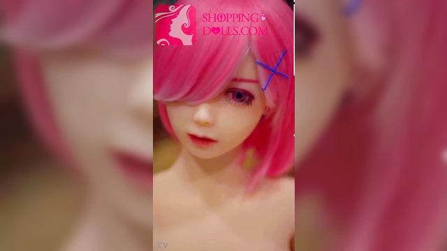 Soloboy Enjoys Re-Zero Ram and Rem Anime Cosplay Love Dolls