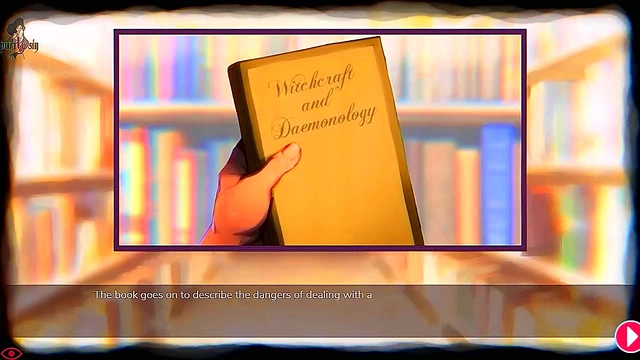 Succubus Librarian Fucks With Toys & Glasses For Hot Anime Anal Action