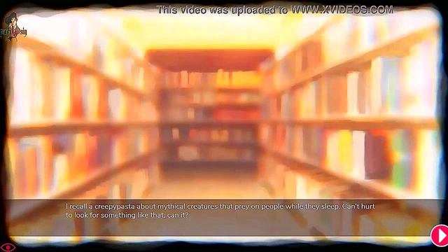 Succubus Librarian Fucks With Toys & Glasses For Hot Anime Anal Action