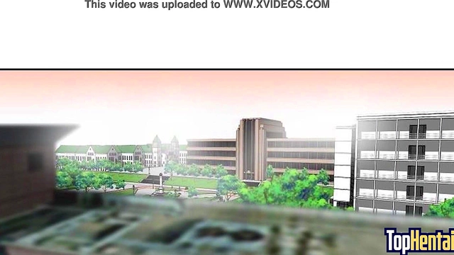 Superpowered Dick Conquers MILF Teacher And Step-Sisters In Anime Hentai Action