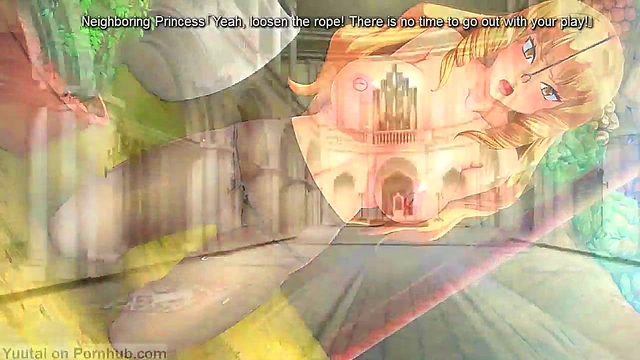 Busty Princess Hypnotizes for Sexy Anime Eroge Fun & Big Tits Action