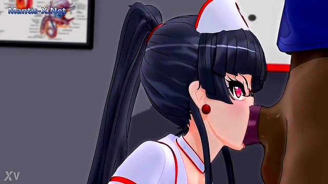 Nurse Rory Gives Handjob With Condom To BBC In Amazing 3D CG Anime Scene