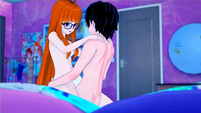 Futaba Rides Joker in Cowgirl, Side Fuck & Missionary for Orgasmic Creampie