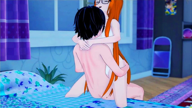 Futaba Rides Joker in Cowgirl, Side Fuck & Missionary for Orgasmic Creampie