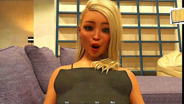 Bailey’s Rough Ride – Big-Ass Blonde Gets Pounded In 3D Anime Adventure