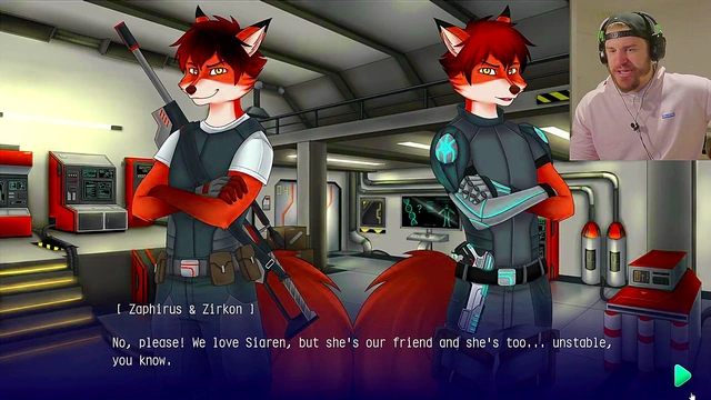 Horny Space Paws Girl Seduces You With Big Boobs While Playing Games