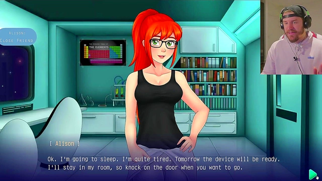 Horny Space Paws Girl Seduces You With Big Boobs While Playing Games