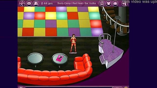 Sexy Stripper Outfit & Pole Dance Action in MNF Club's Top Sex Game