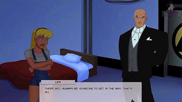 Batgirl & Cheshire Strip for Thicc Anime Action with Wonder Woman & Harley Quinn