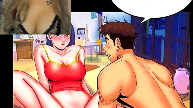 Step Aunt Anime Chapter 36 – Hot Escort Fantasy With My Tia In Comic Form
