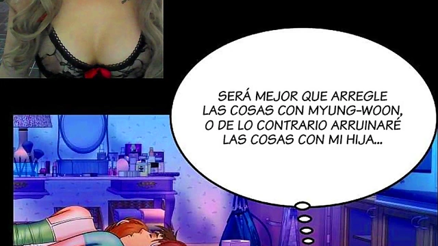 Step Aunt Anime Chapter 36 – Hot Escort Fantasy With My Tia In Comic Form