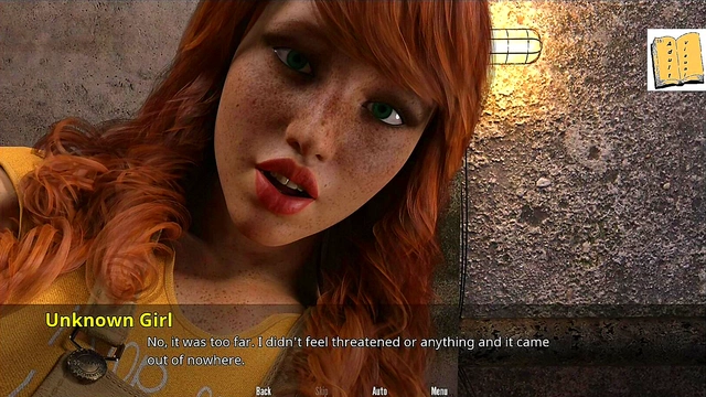 Purple-HairedTeen Shows Off Her Big Tits And Ass In Erotic 3D Hentai Scene