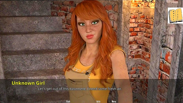 Purple-HairedTeen Shows Off Her Big Tits And Ass In Erotic 3D Hentai Scene