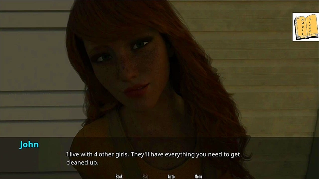 Purple-HairedTeen Shows Off Her Big Tits And Ass In Erotic 3D Hentai Scene