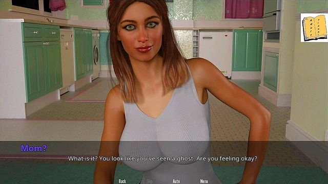 Purple-HairedTeen Shows Off Her Big Tits And Ass In Erotic 3D Hentai Scene