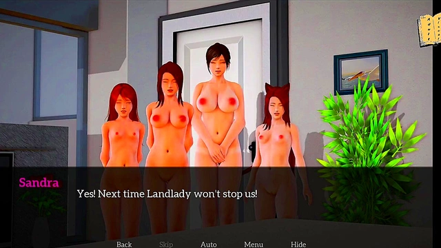 Teen's Erotic Adventure With Her New Family In 3D Hentai Cartoon