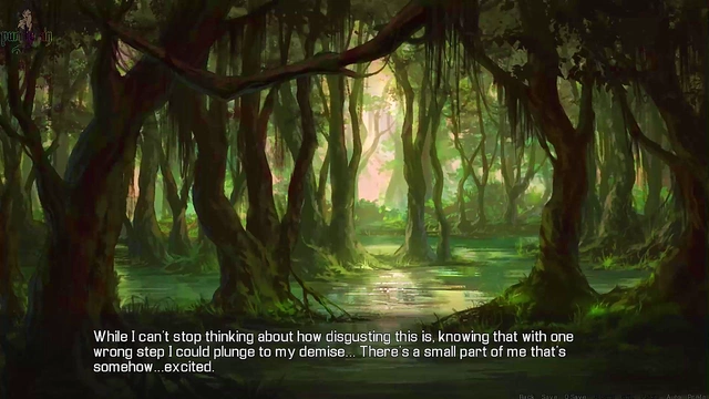 Monster MummyGirl Tari Seduces Ebony Heroine Jilly in Slime-Filled Swamp Adventure