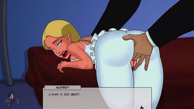 Batgirl Fingers Royal Princess in DC Comics Hentai Adventure