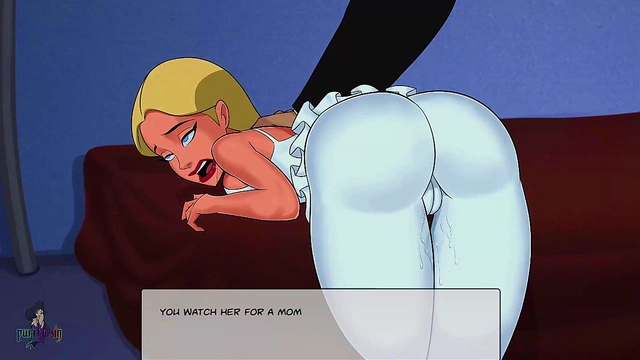 Batgirl Fingers Royal Princess in DC Comics Hentai Adventure