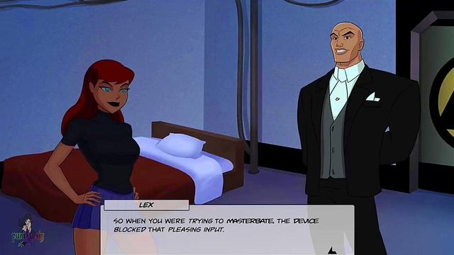 Batgirl Fingers Royal Princess in DC Comics Hentai Adventure