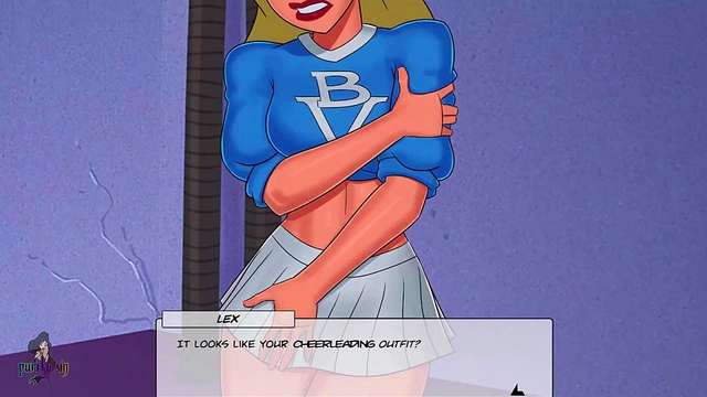 Batgirl Fingers Royal Princess in DC Comics Hentai Adventure
