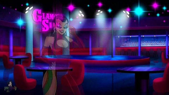 Batgirl Fingers Royal Princess in DC Comics Hentai Adventure