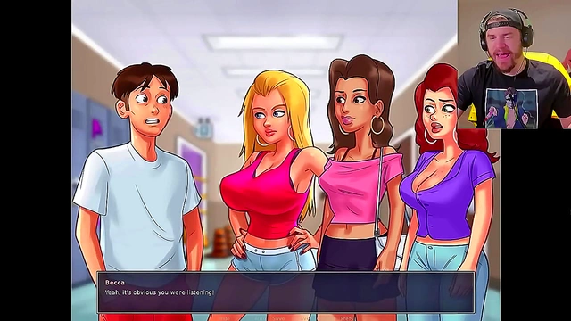 Hentai Library Adventure – Summertime Saga Couples Get Naughty Together