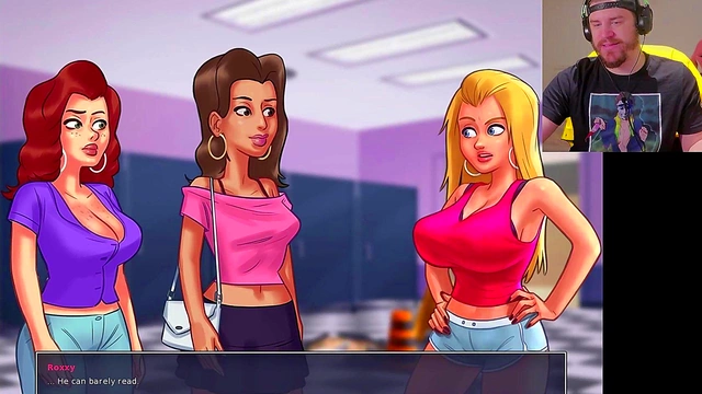 Hentai Library Adventure – Summertime Saga Couples Get Naughty Together