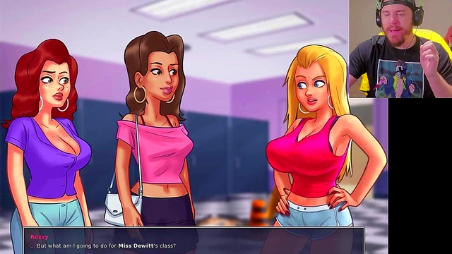 Hentai Library Adventure – Summertime Saga Couples Get Naughty Together