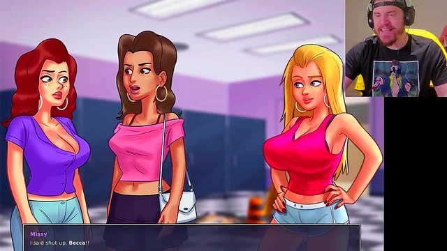 Hentai Library Adventure – Summertime Saga Couples Get Naughty Together