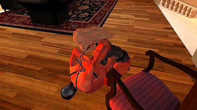 Horny Anime Mistress Pegs Submissive Slave Boy With Dildo For Hot Sex Action