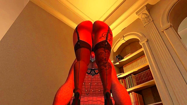 Horny Anime Mistress Pegs Submissive Slave Boy With Dildo For Hot Sex Action