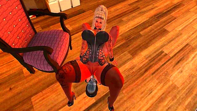 Horny Anime Mistress Pegs Submissive Slave Boy With Dildo For Hot Sex Action