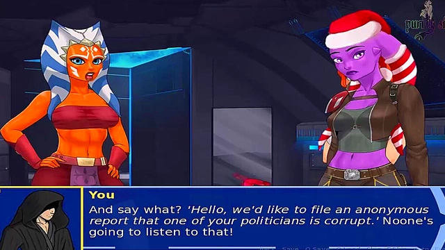 Hot Alien Girls Cosplay Star Wars Jedi Sex In Anime XXX Adventure