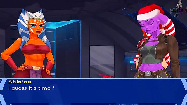 Hot Alien Girls Cosplay Star Wars Jedi Sex In Anime XXX Adventure