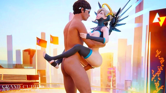 Mercy Gets Fucked Hardcore On The Rooftop With Big Tits And Dick Deep Inside