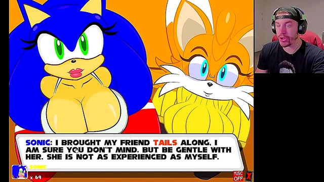 Sonic Transformed Tails Takes Creamy_load_in Hentai Cartoon Adventure