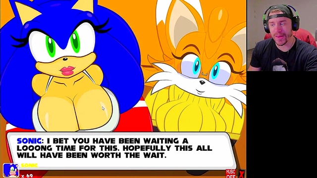 Sonic Transformed Tails Takes Creamy_load_in Hentai Cartoon Adventure
