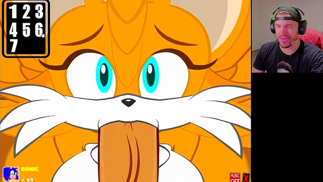 Sonic Transformed Tails Takes Creamy_load_in Hentai Cartoon Adventure