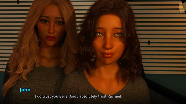 Everyone's Happy To See John Return In This Erotic Hentai Adventure With Big-Titted Teens And MILFs