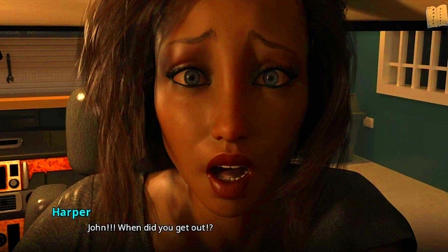 Everyone's Happy To See John Return In This Erotic Hentai Adventure With Big-Titted Teens And MILFs