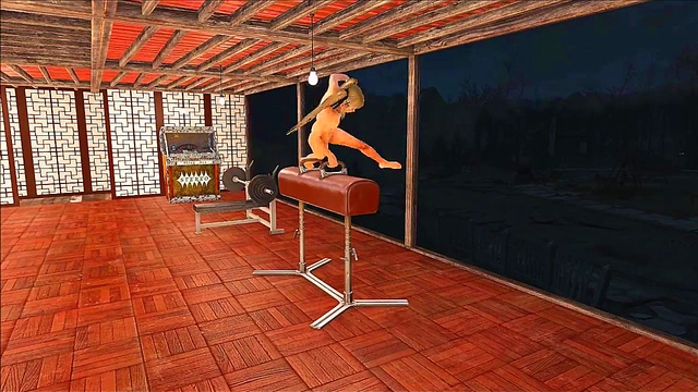 Sexy Marie Rose from DOA Gets Naughty in Fallout 4 Anime Style